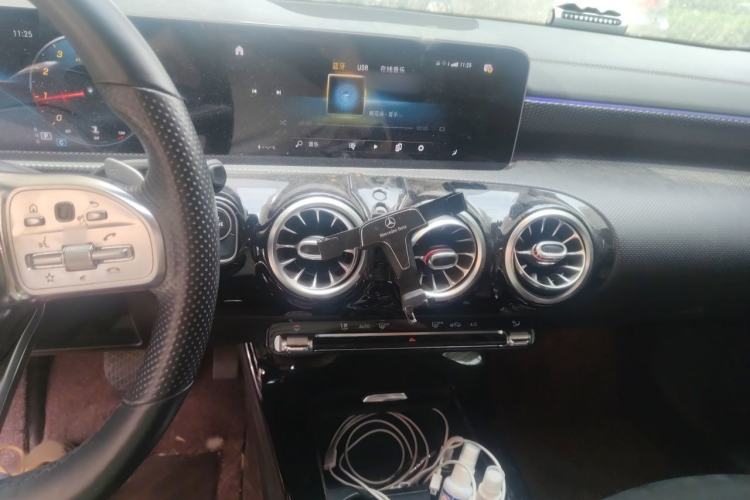 Used Mercedes-Benz A-Class 2020 A 200 L Sport Sedan Audio And AC Panel