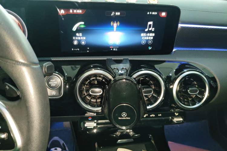Used Mercedes-Benz A-Class 2020 Restyled A 200 L Sport Sedan Dynamic Version Audio And AC Panel