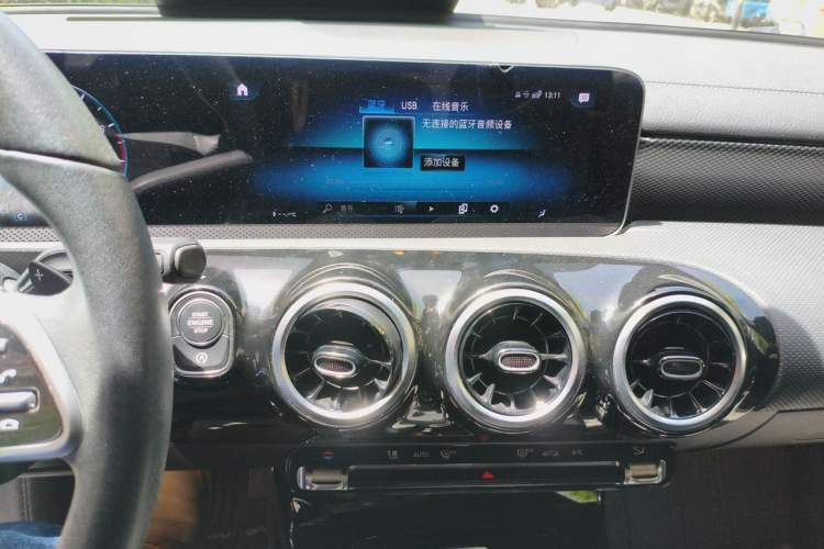 Used Mercedes-Benz A-Class 2020 Restyled A 180 L Sport Sedan Audio And AC Panel