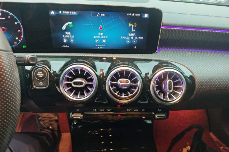Used Mercedes-Benz A-Class 2020 Restyled A 200 L Sport Sedan Fashion Version Audio And AC Panel