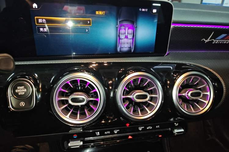 Used Mercedes-Benz A-Class 2020 A 200 L Sport Sedan Audio And AC Panel