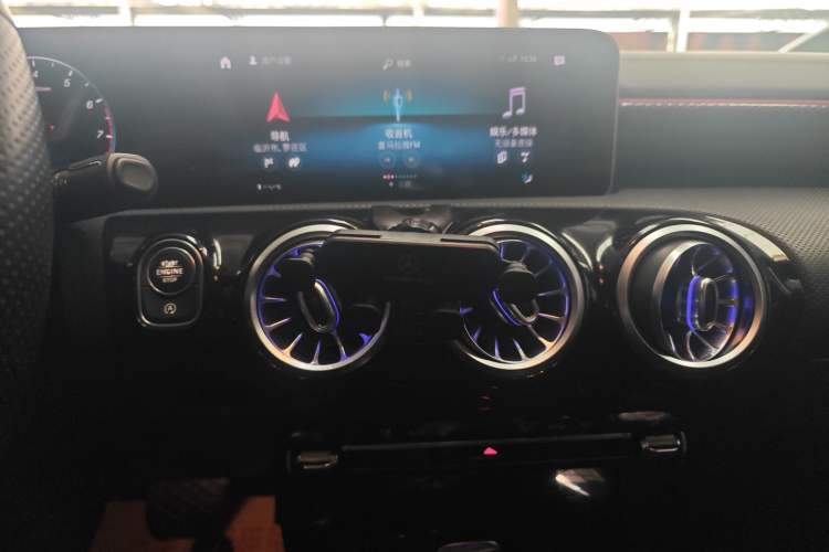 Used Mercedes-Benz A-Class 2020 A 200 L Sport Sedan Audio And AC Panel