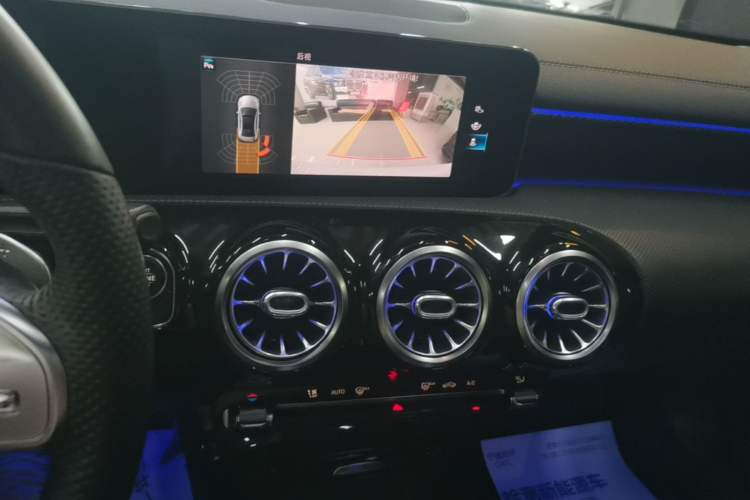 Used Mercedes-Benz A-Class 2020 A 200 L Sport Sedan Audio And AC Panel