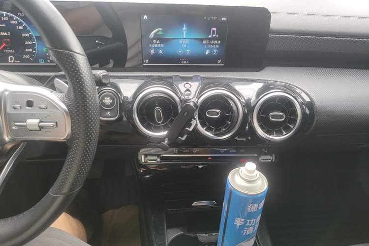 Used Mercedes-Benz A-Class 2020 A 180 L Sport Sedan Audio And AC Panel