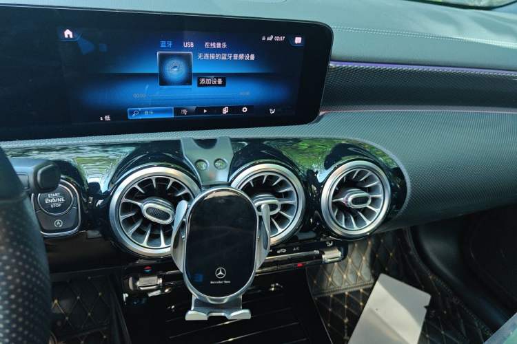 Used Mercedes-Benz A-Class 2020 A 200 L Sport Sedan Audio And AC Panel