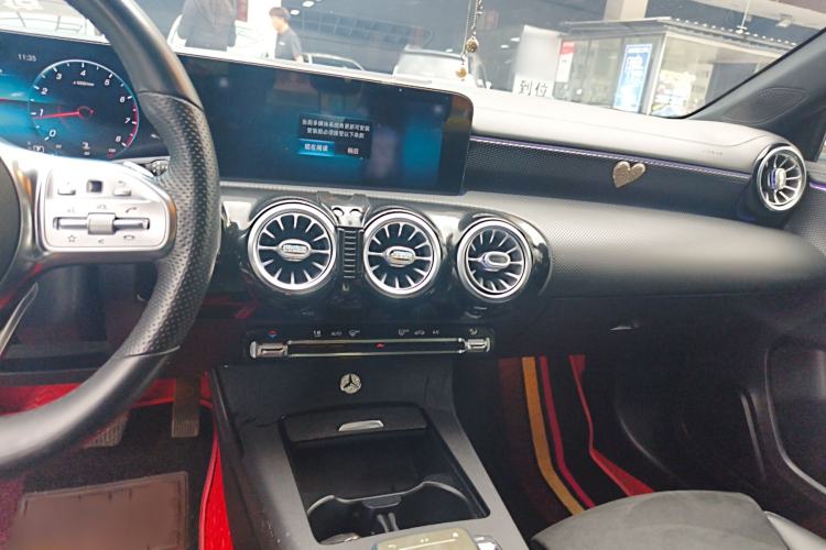 Used Mercedes-Benz A-Class 2020 Restyled A 200 L Sport Sedan Fashion Version Audio And AC Panel