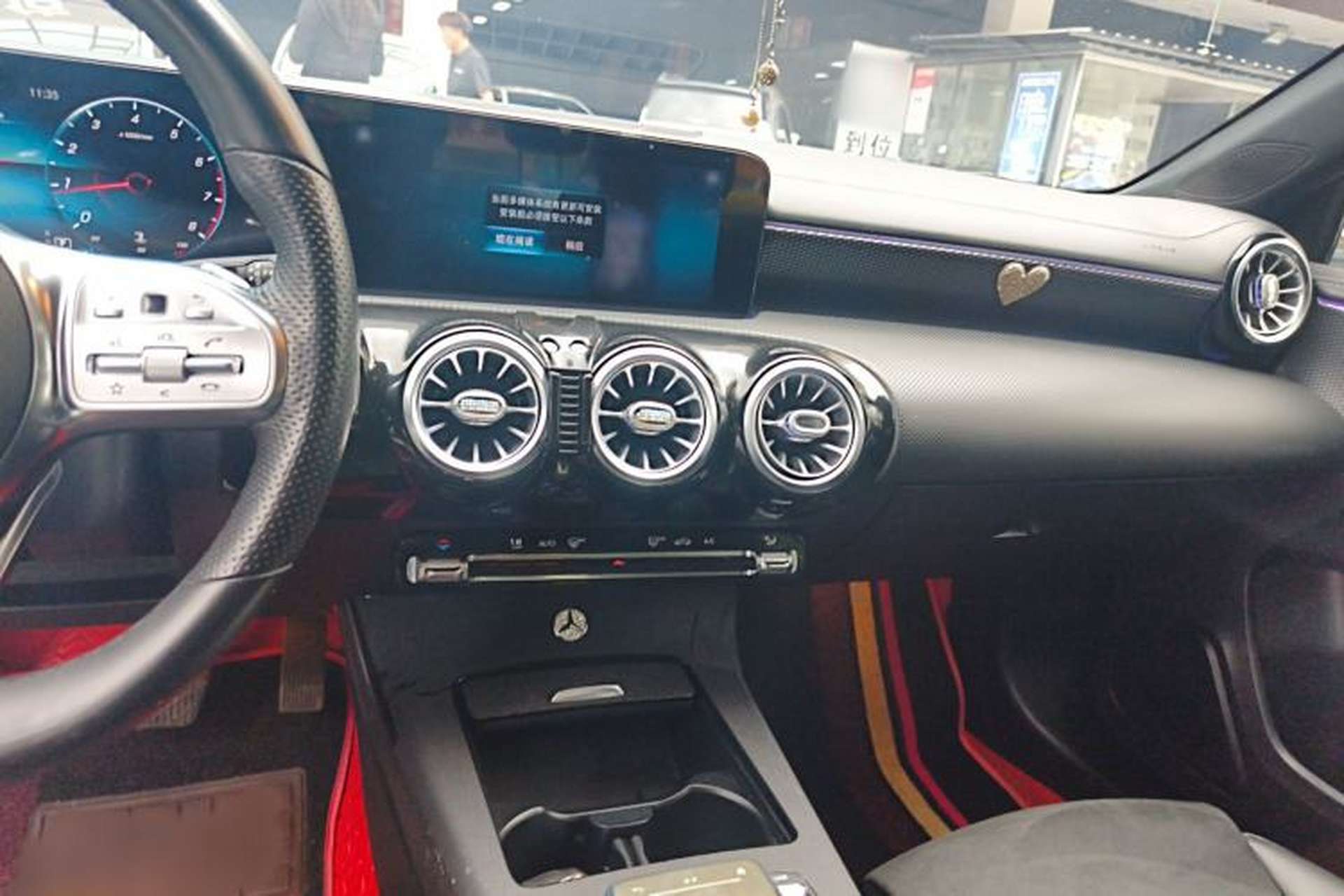 Used Mercedes-Benz A-Class 2020 Restyled A 200 L Sport Sedan Fashion Version Audio And AC Panel