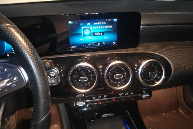 Used Mercedes-Benz A-Class 2020 A 180 L Sport Sedan Audio And AC Panel