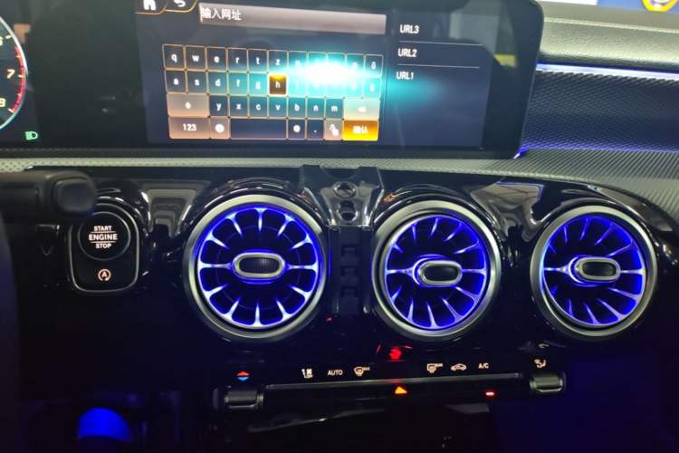 Used Mercedes-Benz A-Class 2020 Restyled A 200 L Sport Sedan Fashion Version Audio And AC Panel