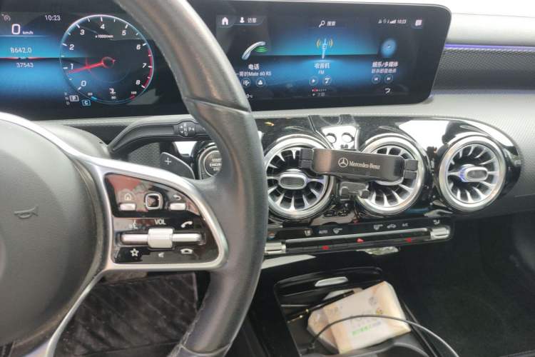 Used Mercedes-Benz A-Class 2020 Restyled A 200 L Sport Sedan Dynamic Version Audio And AC Panel