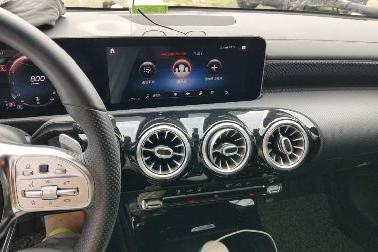 Used Mercedes-Benz A-Class 2020 A 200 L Sport Sedan Audio And AC Panel