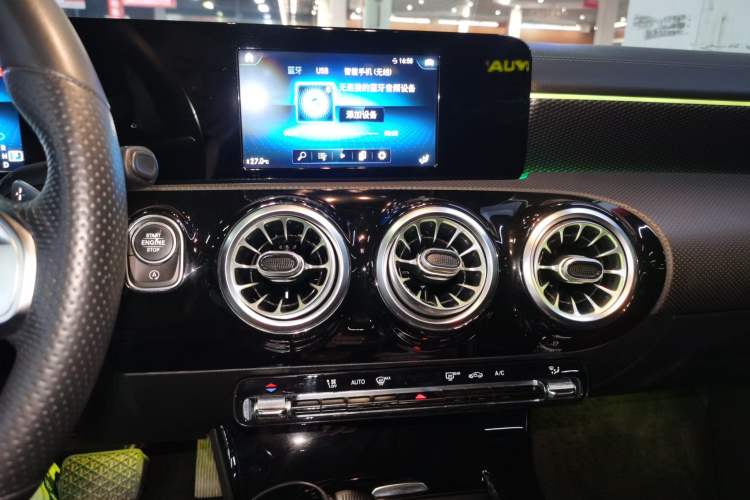 Used Mercedes-Benz A-Class 2020 A 180 L Sport Sedan Audio And AC Panel