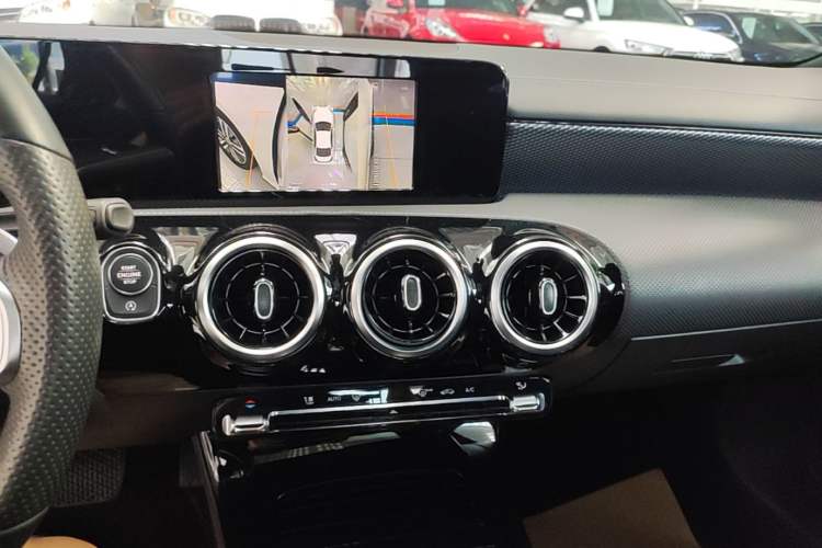 Used Mercedes-Benz A-Class 2020 A 180 L Sport Sedan Audio And AC Panel