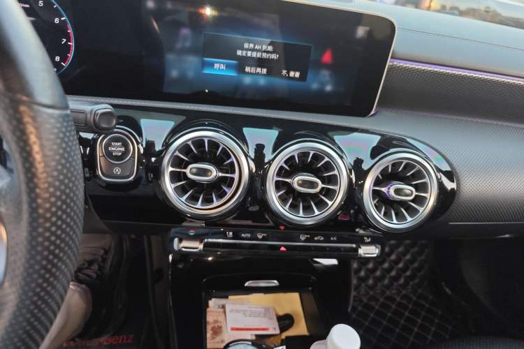 Used Mercedes-Benz A-Class 2020 Restyled A 200 L Sport Sedan Fashion Version Audio And AC Panel