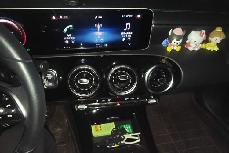 Used Mercedes-Benz A-Class 2020 Restyled A 200 L Sport Sedan Dynamic Version Audio And AC Panel