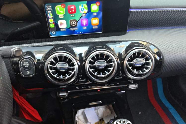 Used Mercedes-Benz A-Class 2020 A 180 L Sport Sedan Audio And AC Panel