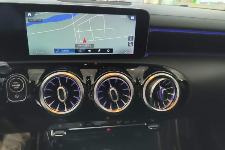 Used Mercedes-Benz A-Class 2020 Restyled A 200 L Sport Sedan Fashion Version Audio And AC Panel