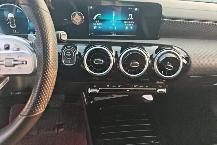 Used Mercedes-Benz A-Class 2020 A 180 L Sport Sedan Audio And AC Panel