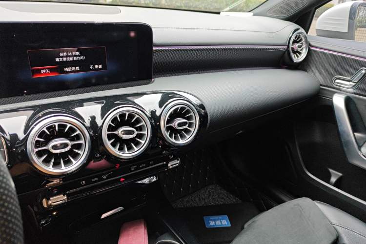 Used Mercedes-Benz A-Class 2020 Restyled A 200 L Sport Sedan Fashion Version Audio And AC Panel