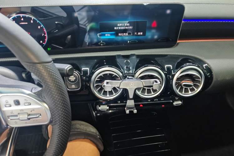 Used Mercedes-Benz A-Class 2020 A 200 L Sport Sedan Audio And AC Panel