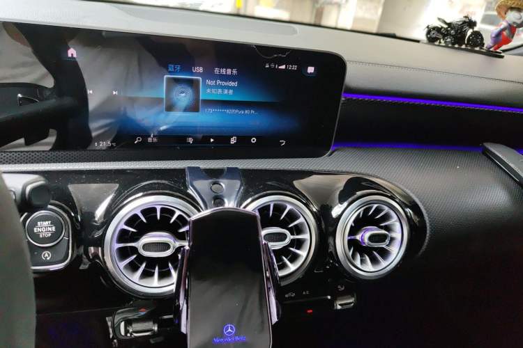 Used Mercedes-Benz A-Class 2020 A 200 L Sport Sedan Audio And AC Panel