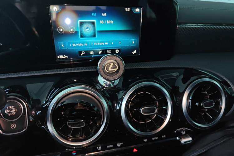 Used Mercedes-Benz A-Class 2020 A 180 L Sport Sedan Audio And AC Panel