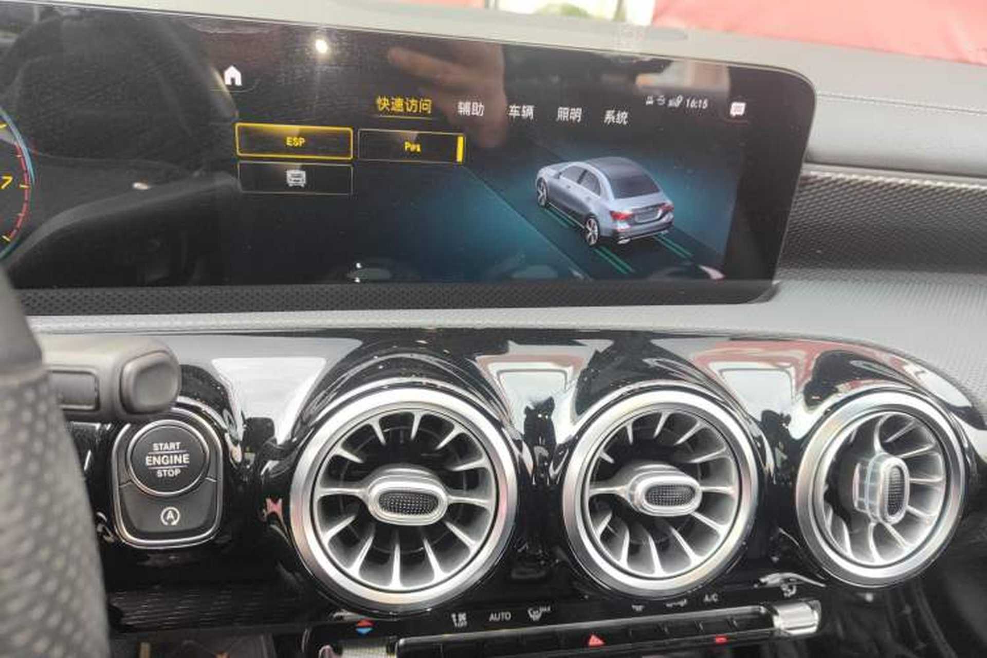 Used Mercedes-Benz A-Class 2020 Restyled A 200 L Sport Sedan Fashion Version Audio And AC Panel