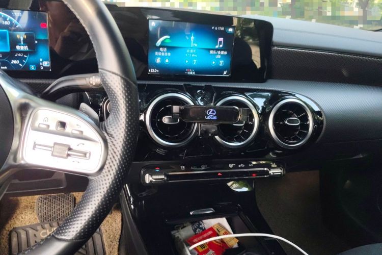 Used Mercedes-Benz A-Class 2020 A 180 L Sport Sedan Audio And AC Panel