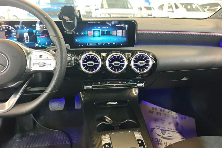 Used Mercedes-Benz A-Class 2020 A 200 L Sport Sedan Audio And AC Panel
