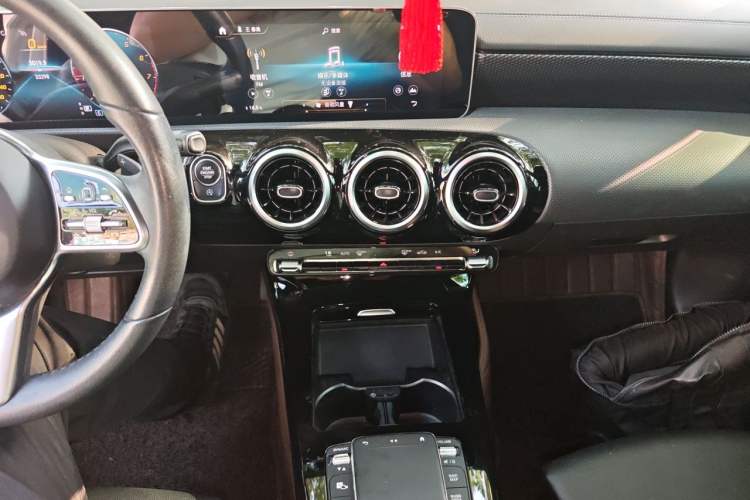 Used Mercedes-Benz A-Class 2020 Restyled A 200 L Sport Sedan Dynamic Version Audio And AC Panel