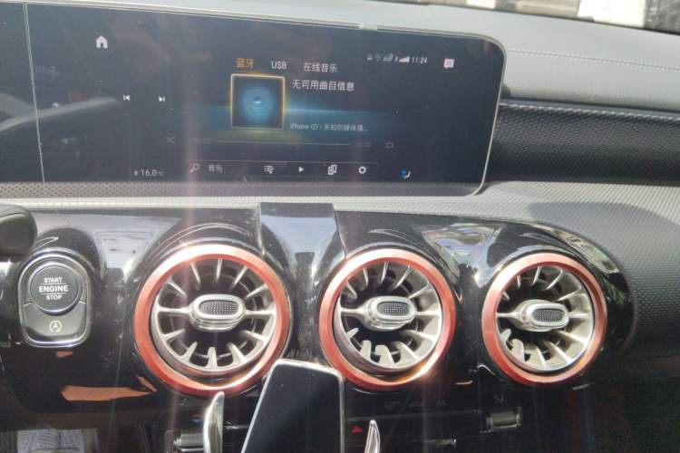 Used Mercedes-Benz A-Class 2020 Restyled A 200 L Sport Sedan Fashion Version Audio And AC Panel