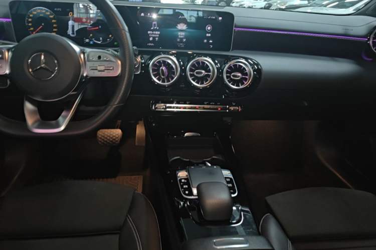 Used Mercedes-Benz A-Class 2020 A 200 L Sport Sedan Audio And AC Panel
