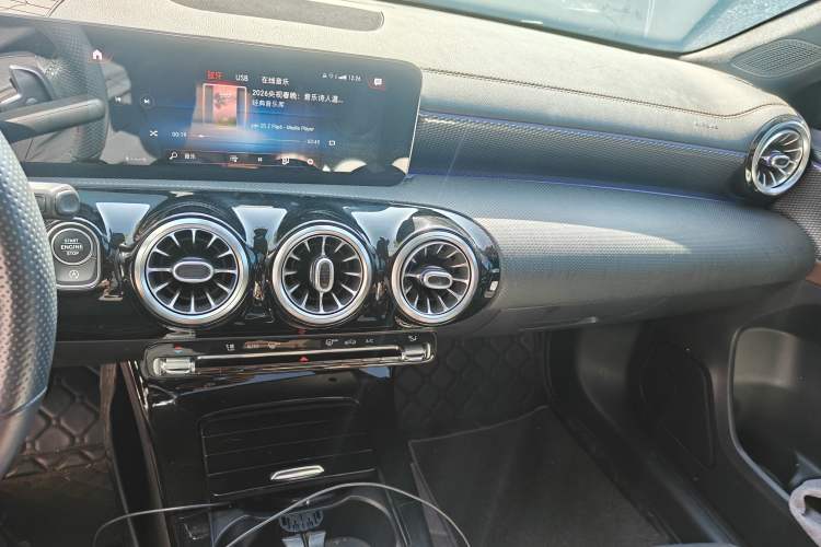 Used Mercedes-Benz A-Class 2020 A 200 L Sport Sedan Audio And AC Panel