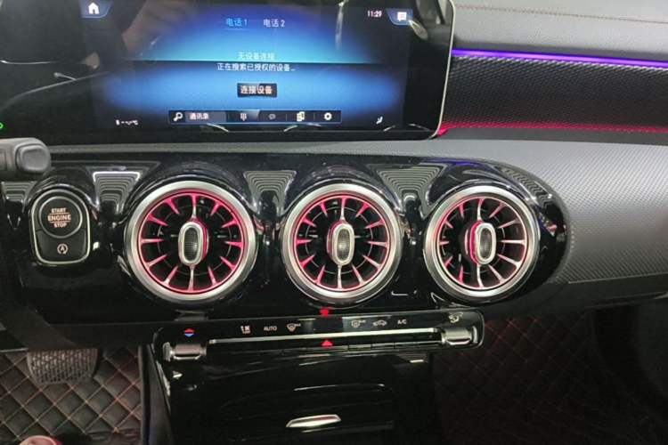 Used Mercedes-Benz A-Class 2020 Restyled A 200 L Sport Sedan Fashion Version Audio And AC Panel