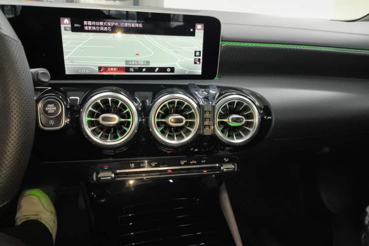 Used Mercedes-Benz A-Class 2020 Restyled A 200 L Sport Sedan Fashion Version Audio And AC Panel