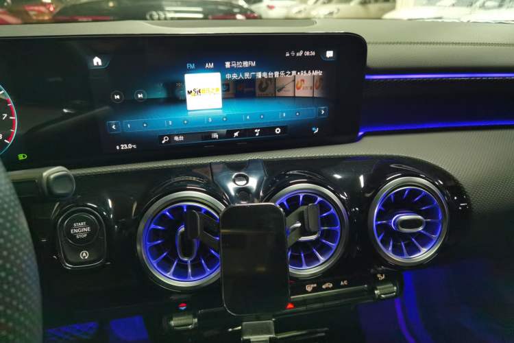 Used Mercedes-Benz A-Class 2020 Restyled A 200 L Sport Sedan Fashion Version Audio And AC Panel