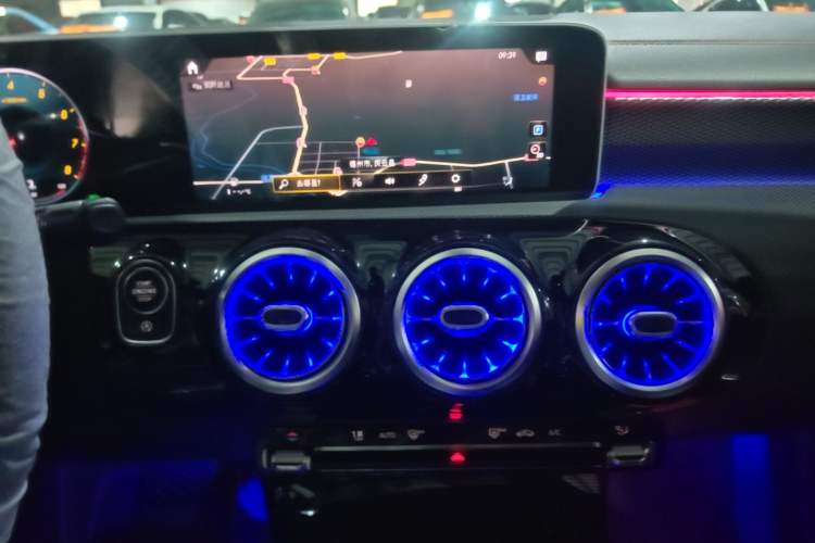 Used Mercedes-Benz A-Class 2020 A 200 L Sport Sedan Audio And AC Panel