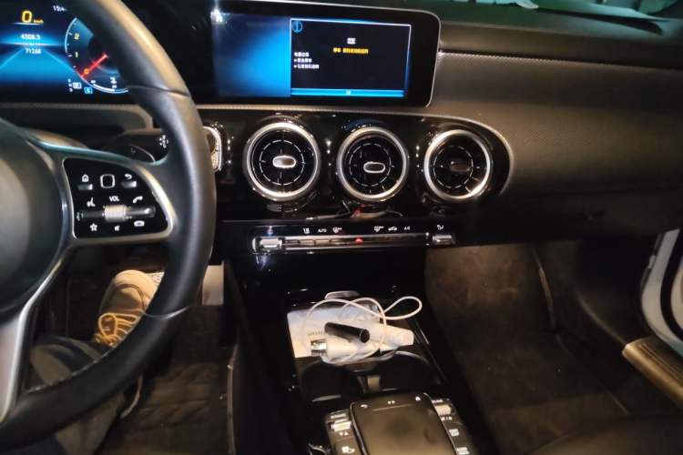 Used Mercedes-Benz A-Class 2020 Restyled A 180 L Sport Sedan Audio And AC Panel