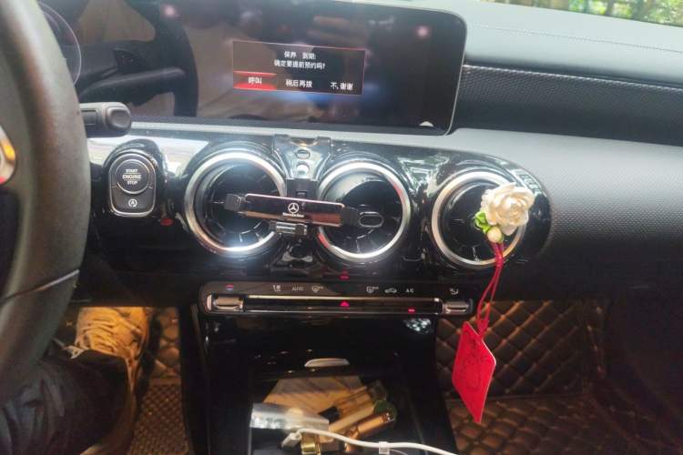 Used Mercedes-Benz A-Class 2020 Restyled A 200 L Sport Sedan Dynamic Version Audio And AC Panel
