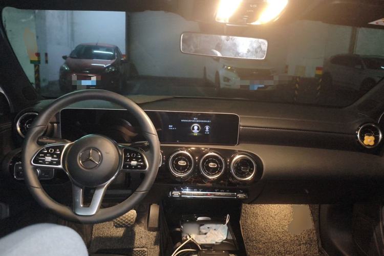 Used Mercedes-Benz A-Class 2020 Restyled A 200 L Sport Sedan Dynamic Version Center Console