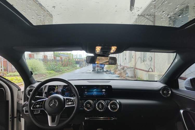 Used Mercedes-Benz A-Class 2020 Restyled A 200 L Sport Sedan Dynamic Version Center Console