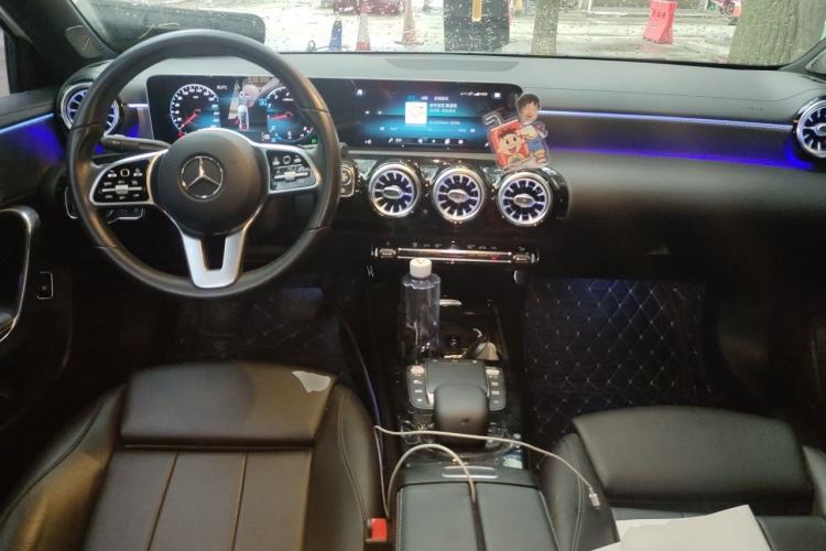 Used Mercedes-Benz A-Class 2020 Second Facelift A 180 L Sport Sedan Center Console