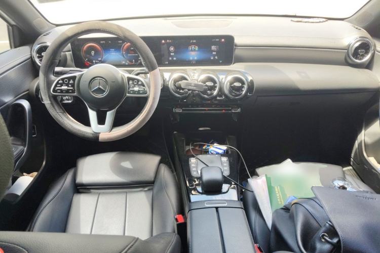 Used Mercedes-Benz A-Class 2020 Second Facelift A 180 L Sport Sedan Center Console