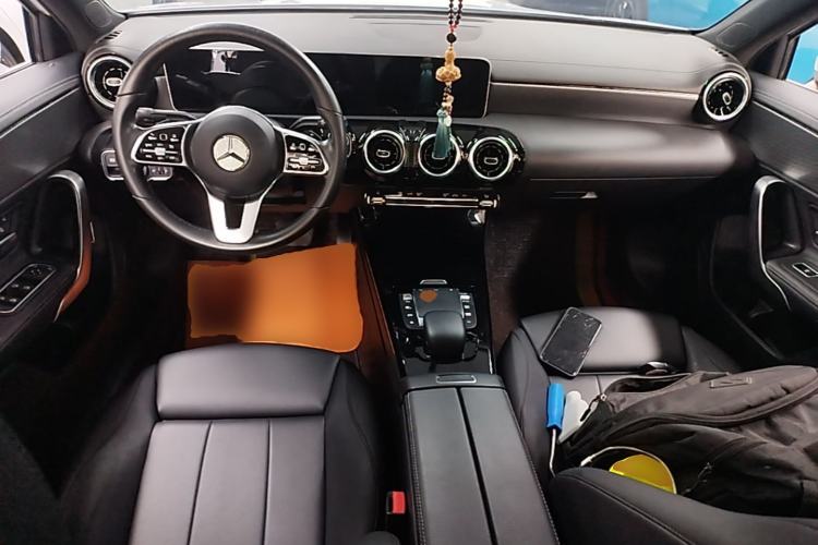 Used Mercedes-Benz A-Class 2020 Second Facelift A 180 L Sport Sedan Center Console