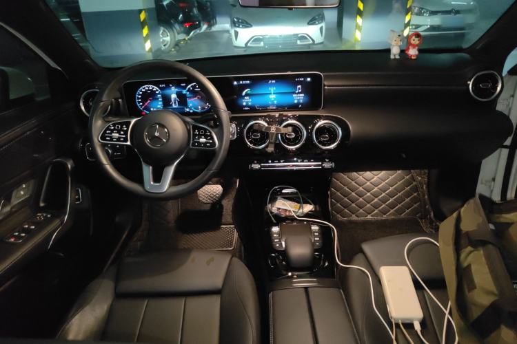 Used Mercedes-Benz A-Class 2020 Restyled A 200 L Sport Sedan Dynamic Version Center Console