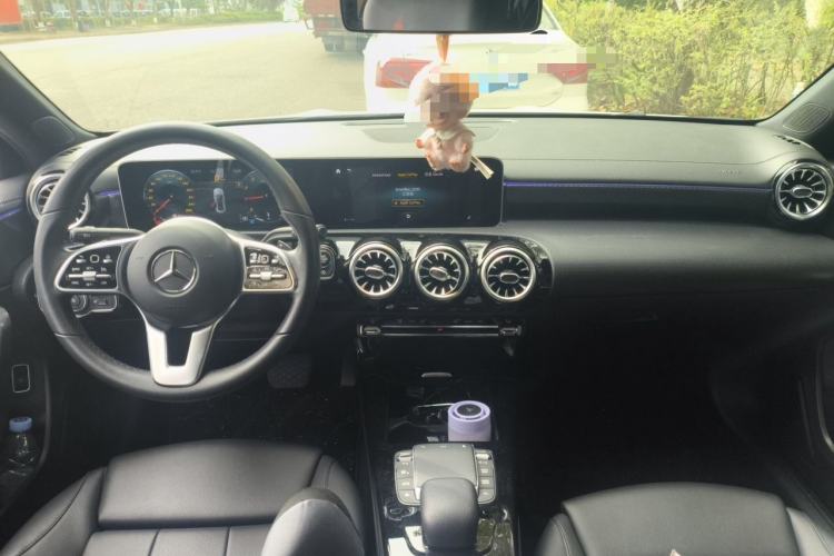 Used Mercedes-Benz A-Class 2020 Restyled A 200 L Sport Sedan Dynamic Version Center Console