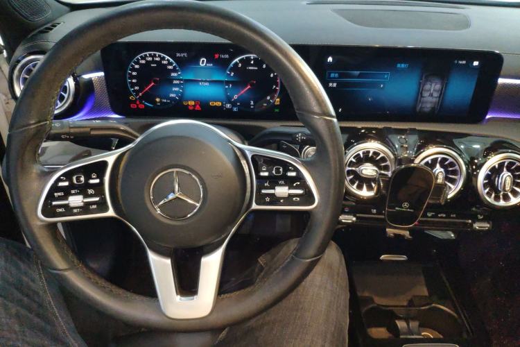 Used Mercedes-Benz A-Class 2020 Second Facelift A 180 L Sport Sedan Center Console