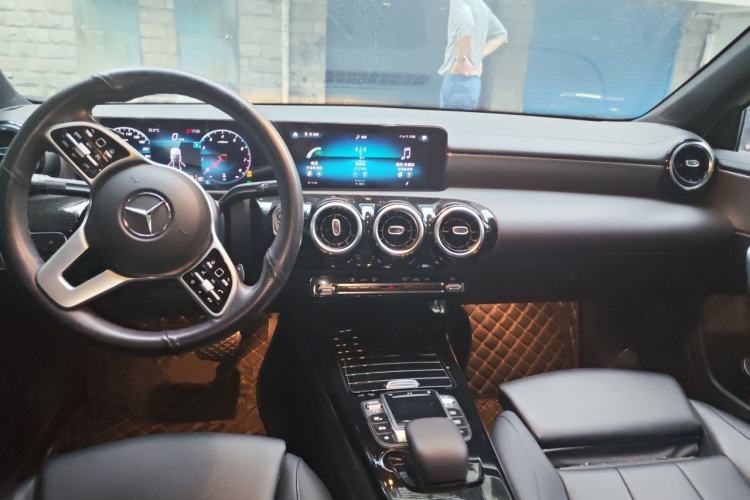 Used Mercedes-Benz A-Class 2020 Second Facelift A 180 L Sport Sedan Center Console