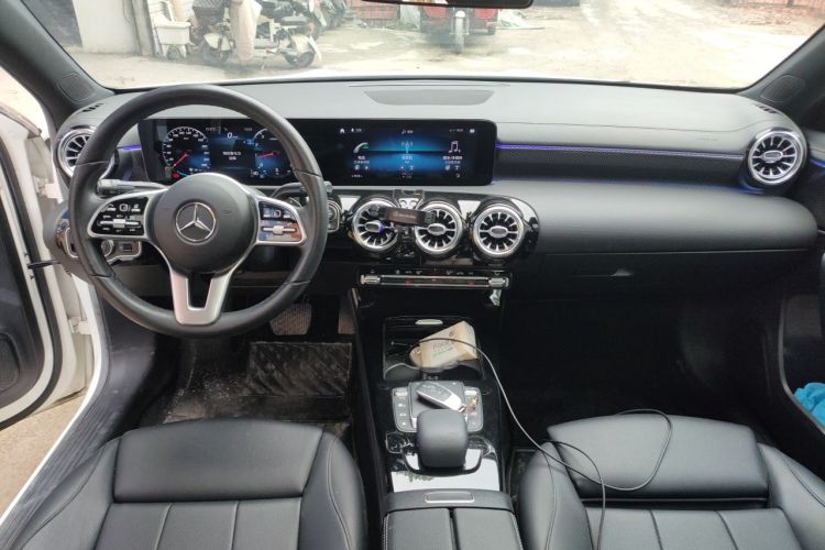 Used Mercedes-Benz A-Class 2020 Restyled A 200 L Sport Sedan Dynamic Version Center Console