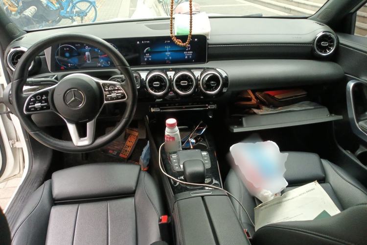 Used Mercedes-Benz A-Class 2020 Restyled A 200 L Sport Sedan Dynamic Version Center Console